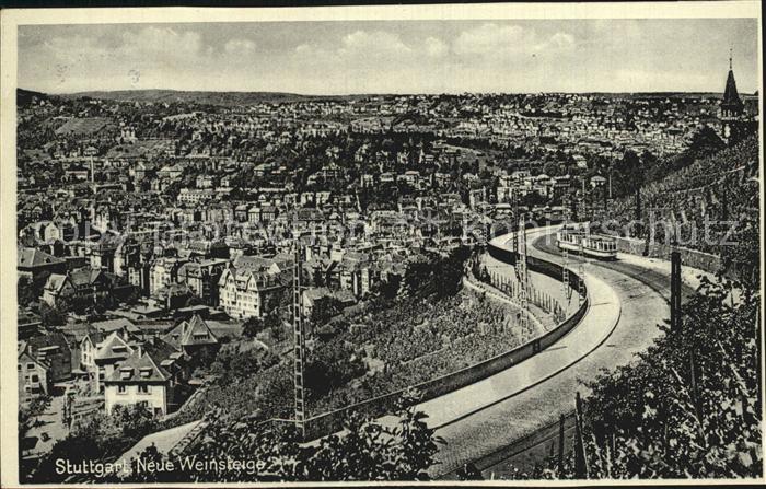 STUTTGART  CITY Neue Weinsteige