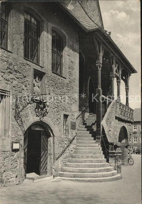 GOSLAR Harz Niedersachsen Freitreppe Rathaus