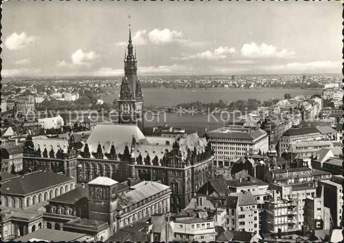 HAMBURG  CITY Blick zur Stadt