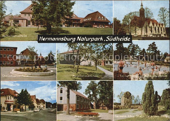 Hermannsburg Volkshochschule Sankt Peter und Paul Hermann Loens Stein
