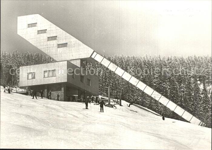 Oberwiesenthal Erzgebirge Neue Sprungschanze Fichtelberg Winter