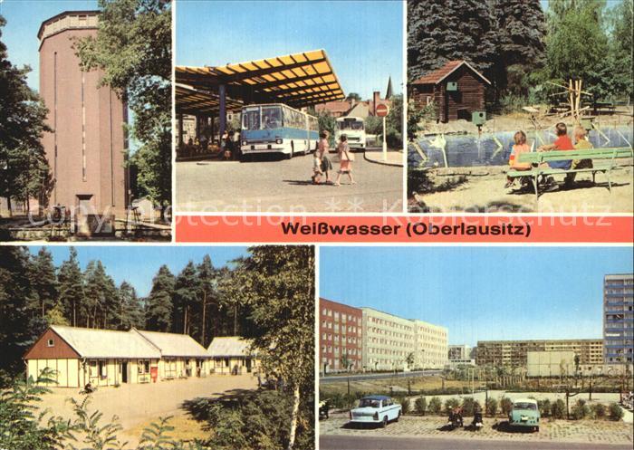 Weisswasser Oberlausitz Wasserturm Busbahnhof Tierpark Pionierlager Philipp Muel