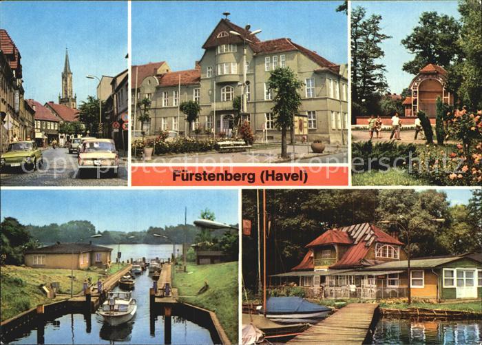 Fuerstenberg Havel Ernst Thaelmann Strasse Rathaus Park des Friedens Havelschleu