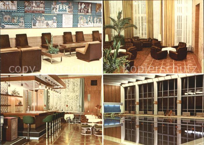 Kuehlungsborn Ostseebad Meerwasserschwimmhalle des FDGB