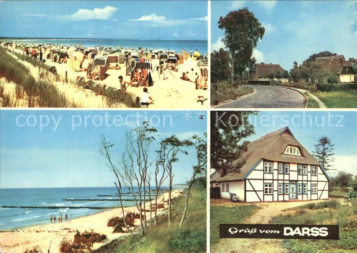 Darss Region Ostsee Prerow Weststrand Born Wieck