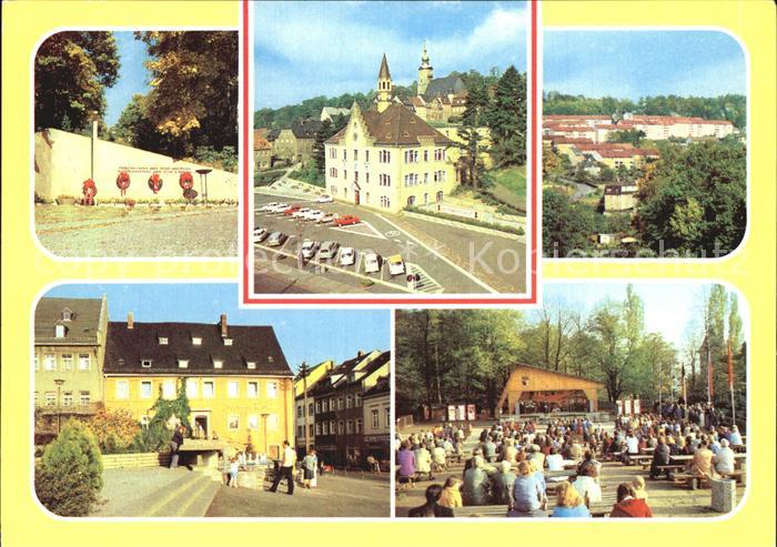 Hohenstein-Ernstthal Gedenkstaette Opfer Faschismus Rathaus Altmarkt