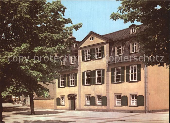 Weimar Thueringen Schillerhaus