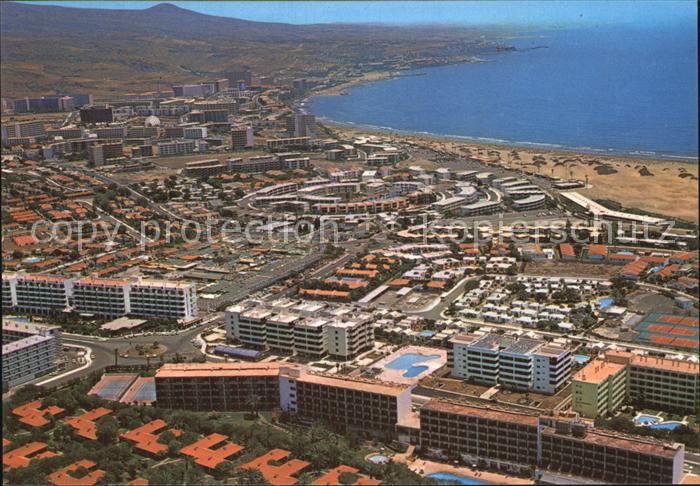 Gran Canaria Playa del Ingles Luftbild