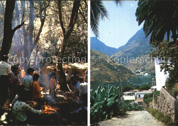 La Gomera Grillen im Zedernwald