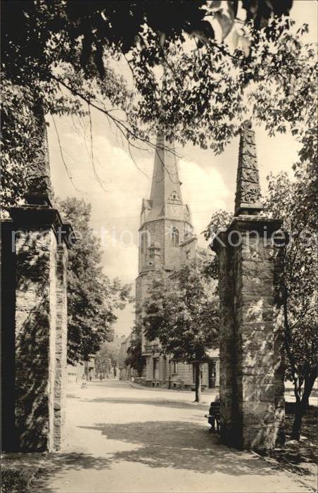 Luetzen Blick aus dem Ernst Thaelmann Park