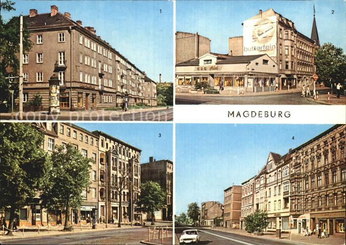MAGDEBURG  CITY Grosse Diesdorfer Strasse Eiskellerplatz Olvenstedter Strasse