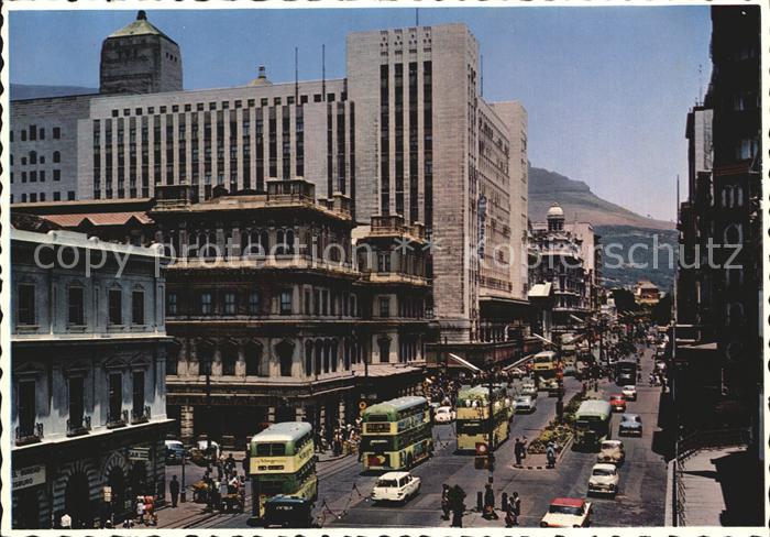 Cape Town Kaapstad Kapstadt Adderley Street