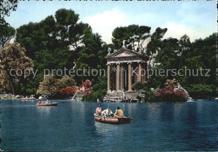 Roma Rom Villa Borghese See