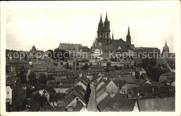 Meissen Elbe Sachsen Burgstrasse Albrechtsburg