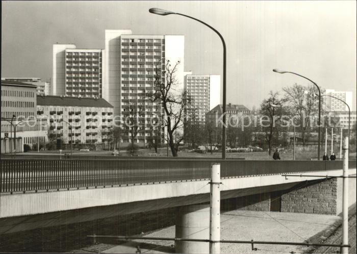 DRESDEN Elbe Hochstrasse Hauptbahnhof