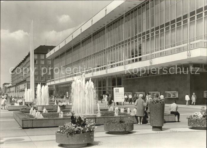DRESDEN Elbe Kulturpalast Altmarkt