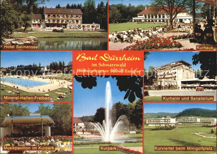 Bad Duerrheim Kurheim Sanatorium Hotel Salinensee Kurpark
