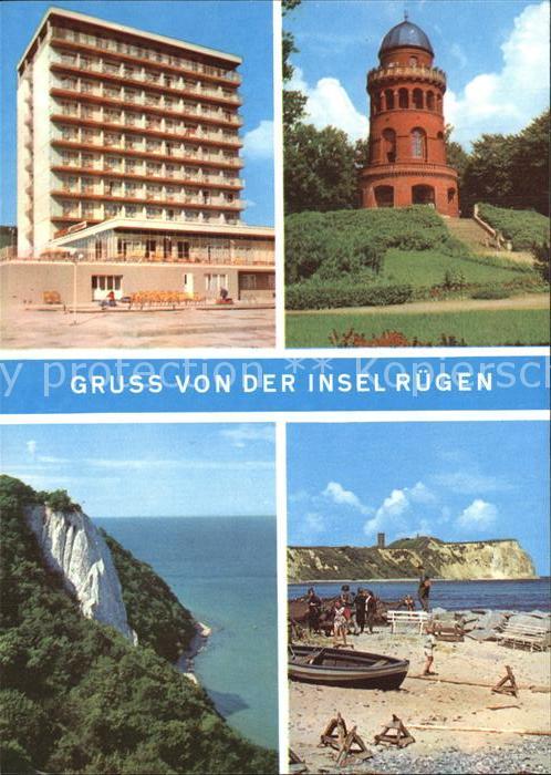 Ruegen Hotel Bergen Ernst Moritz Arndt Turm Koenigstuhl