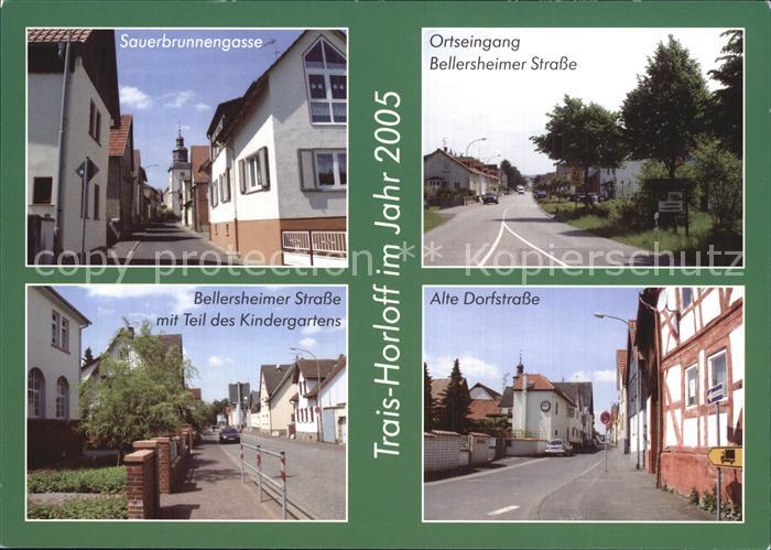 Trais-Horloff Sauerbrunnengasse Bellersheimer Strasse mit teil des Kindergartens