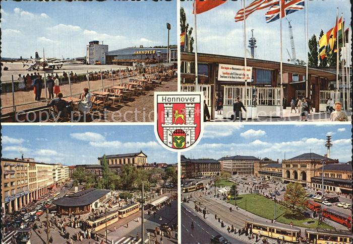 HANNOVER  CITY Flughafen Bahnhof Messe