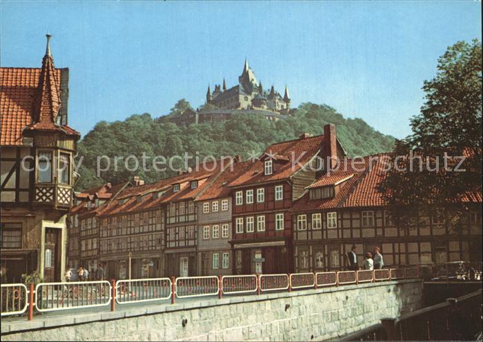 Werningerode Steinrode Blick zum Feudalmuseum Schloss