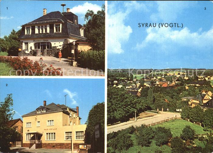 Syrau Vogtland Drachenhoehle Gaststaette Vogtland uebersicht