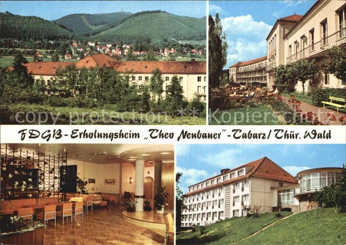 Tabarz Erholungsheim Theo Neubauer Tanzbar Neues Bettenhaus