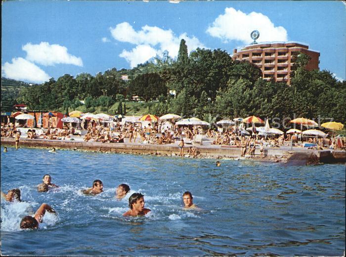 Portoroz Teilansicht mit Strand