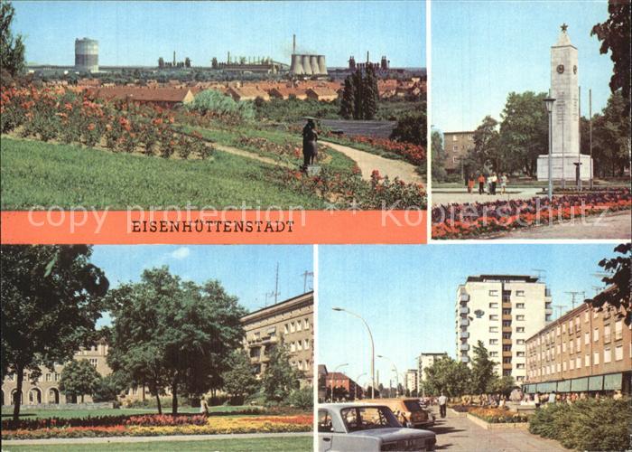 Eisenhuettenstadt Am Rosenhuegel Platz der DeutschSowjetischen Freundschaft Wohn