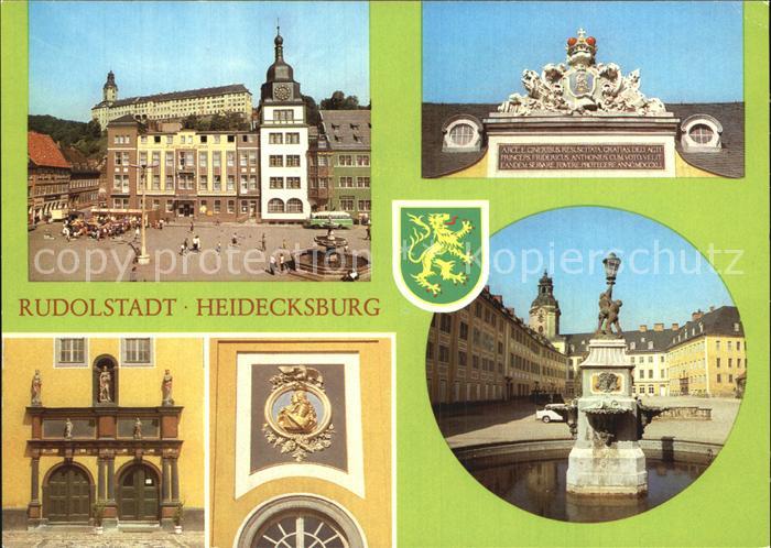 Rudolstadt Heidecksburg  Brunnen Portal