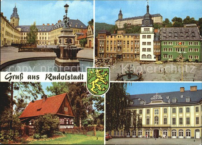 Rudolstadt Schloss Heidecksburg Marktplatz Volkskundemuseum