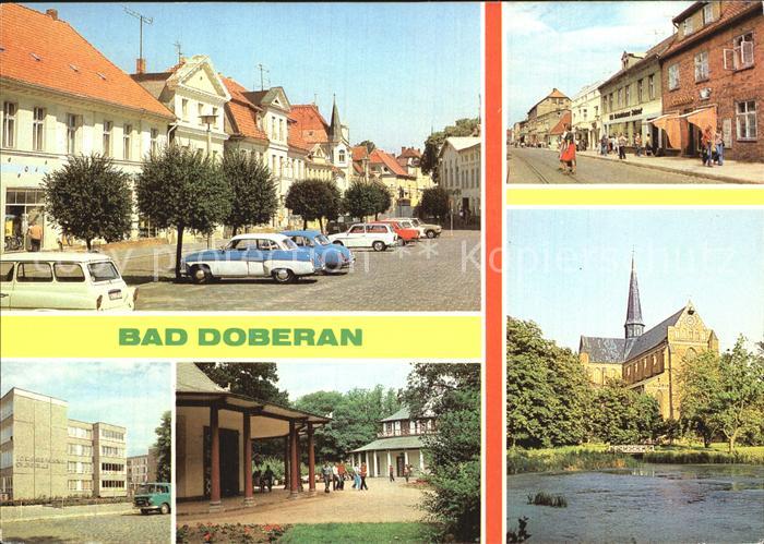 Bad Doberan Markt Ernst Thjaelmann Strasse Johennes Becher Oberschule Am Kamp We