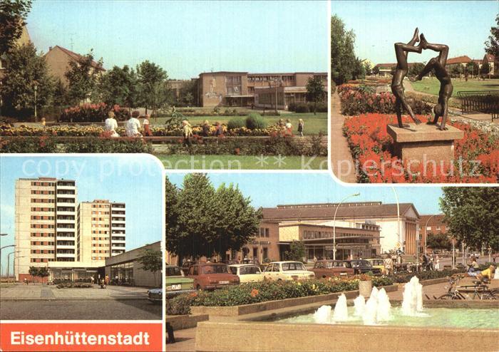 Eisenhuettenstadt Wohnkomplex Dieholer Strasse Strasse der Republick Leninallee