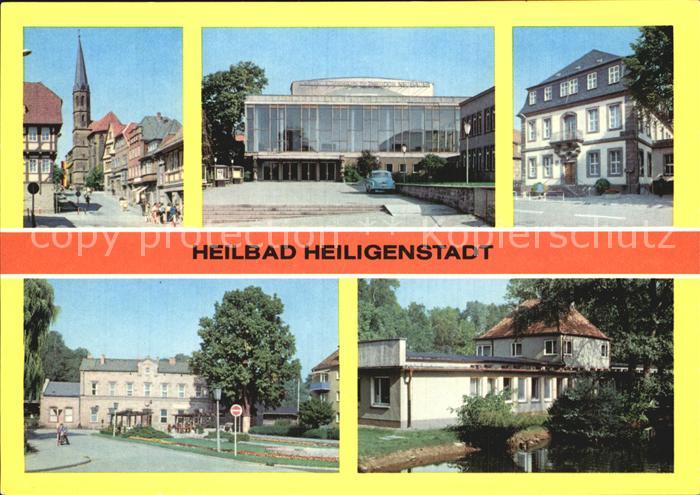 Heiligenstadt Eichsfeld Am Berge Kreiskulturhaus Doktor Theodor Neubauer Rathaus