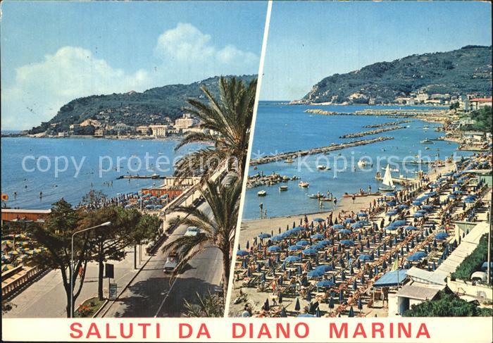 Diano Marina Strandpromenade