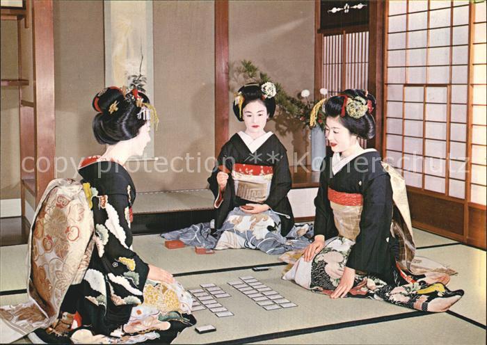 Kyoto Frauen im Kimono