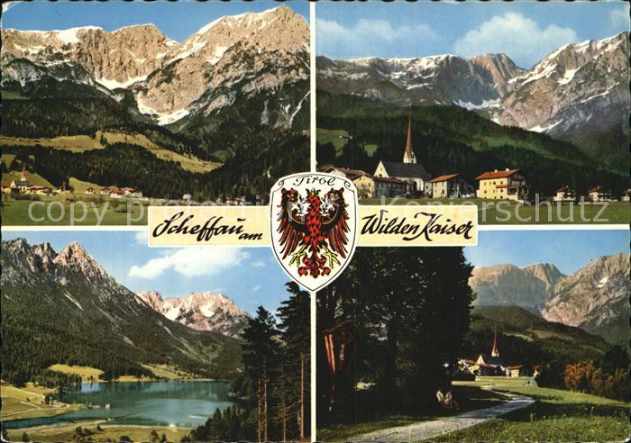 Scheffau Wilden Kaiser Ellmauer Tor Hintersteinsee Promenade