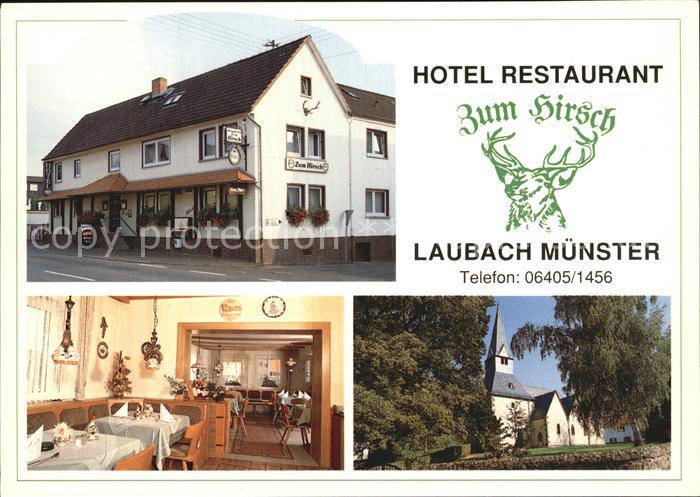 Laubach Hessen Hotel Restaurant Zum Hirsch