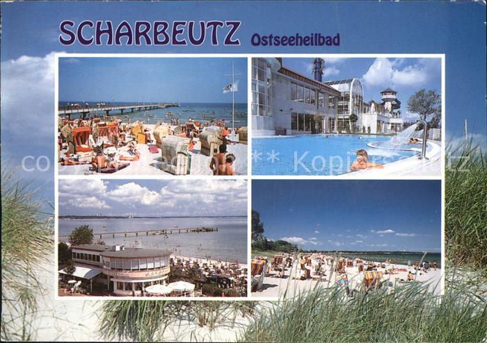 Scharbeutz Ostseebad Strand Seebruecke Freibad