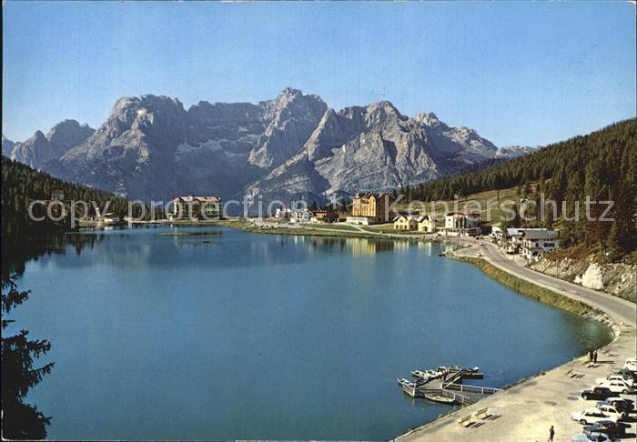 Misurinasee Panorama mit See