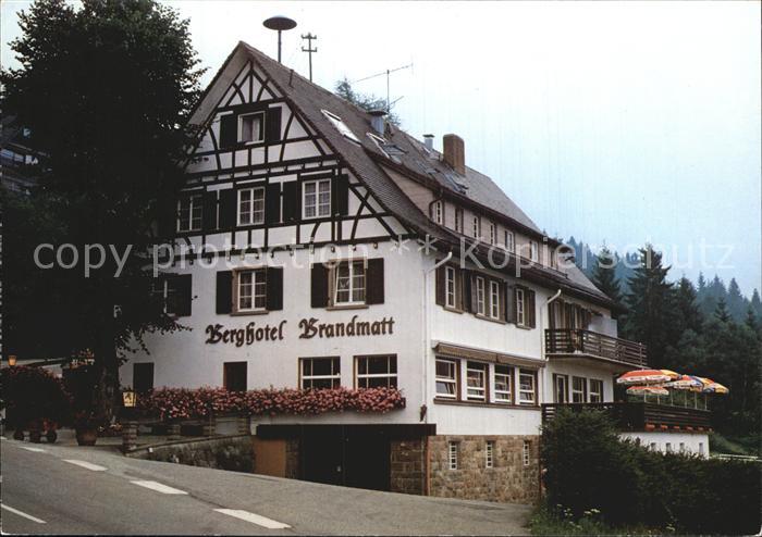 Sasbachwalden Berghotel Brandmatt Gruener Baum