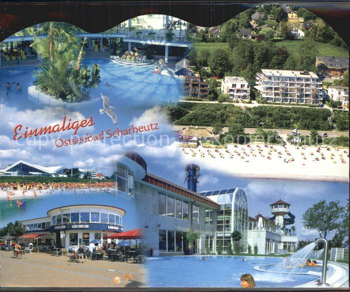 Scharbeutz Ostseebad Fliegeraufnahme Freibad Strand Cafe