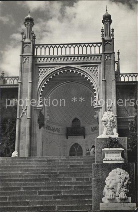 Krim Crimea Alupka Palast