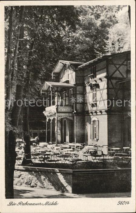 Rabenau Sachsen Rabenauer Muehle