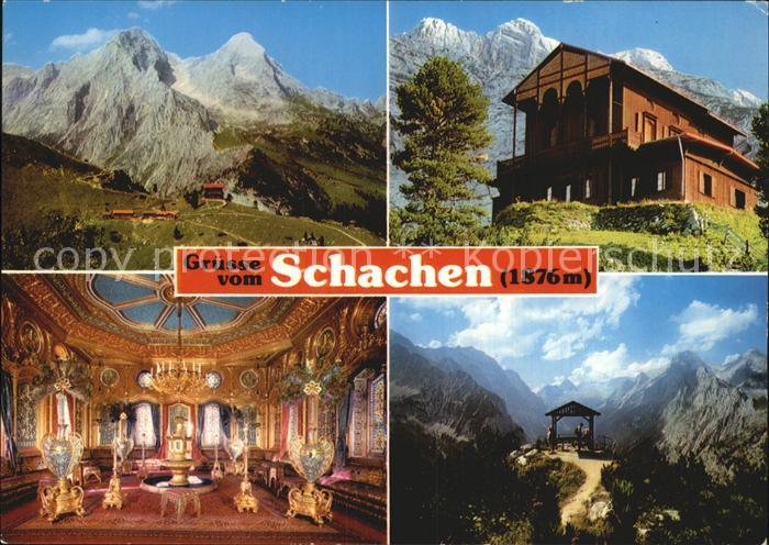 Schachen Garmisch Schachenhaeuser Schachenschloss