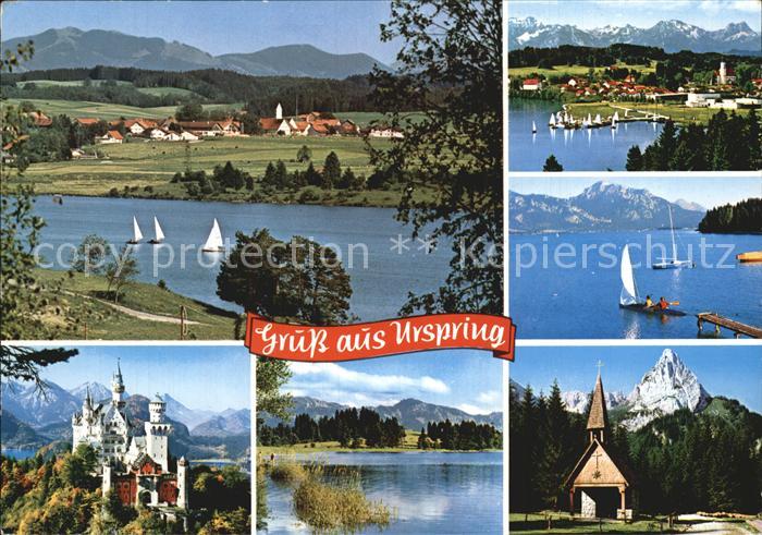 Urspring Steingaden Schloss Kapelle