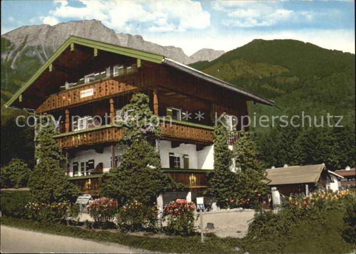 Salzberg Berchtesgaden Gaestehaus Marienruhe