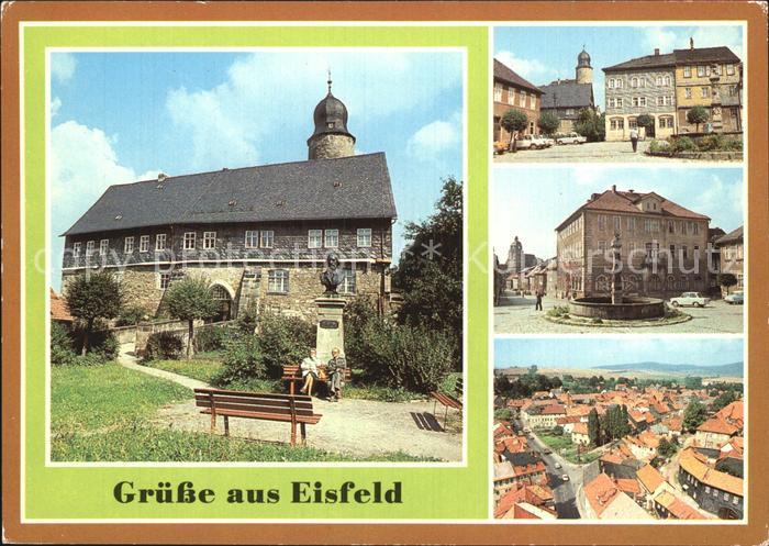 Eisfeld Schloss Markt Rathaus