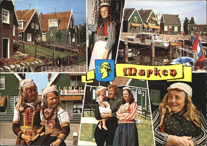 Marken Trachten Hafen