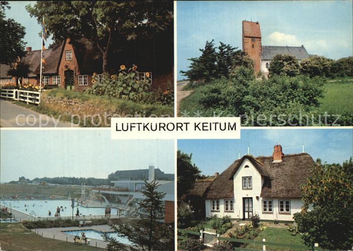 Keitum Sylt Kirche Schwimmbad